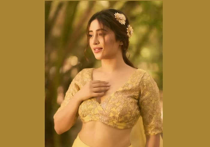 shivang joshi glam look