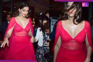 Sonam Kapoor ने 40 की उम्र में दिखाया ऐसा जलवा सोशल मीडिया पर लग गई आग! डीपनेक लुक देख हिल गया इंटरनेट