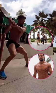 टाइगर श्रॉफ ने पार की हदें, अंडरवियर में खेला क्रिकेट, लोगों ने कहा, 'कपड़ों का अकाल पड़ गया है क्या?'