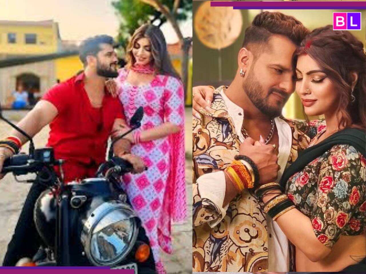 Akanksha Puri finally addresses dating rumours with Bhojpuri star Khesari Lal Yadav, says 'I love Khesari Ji as...'