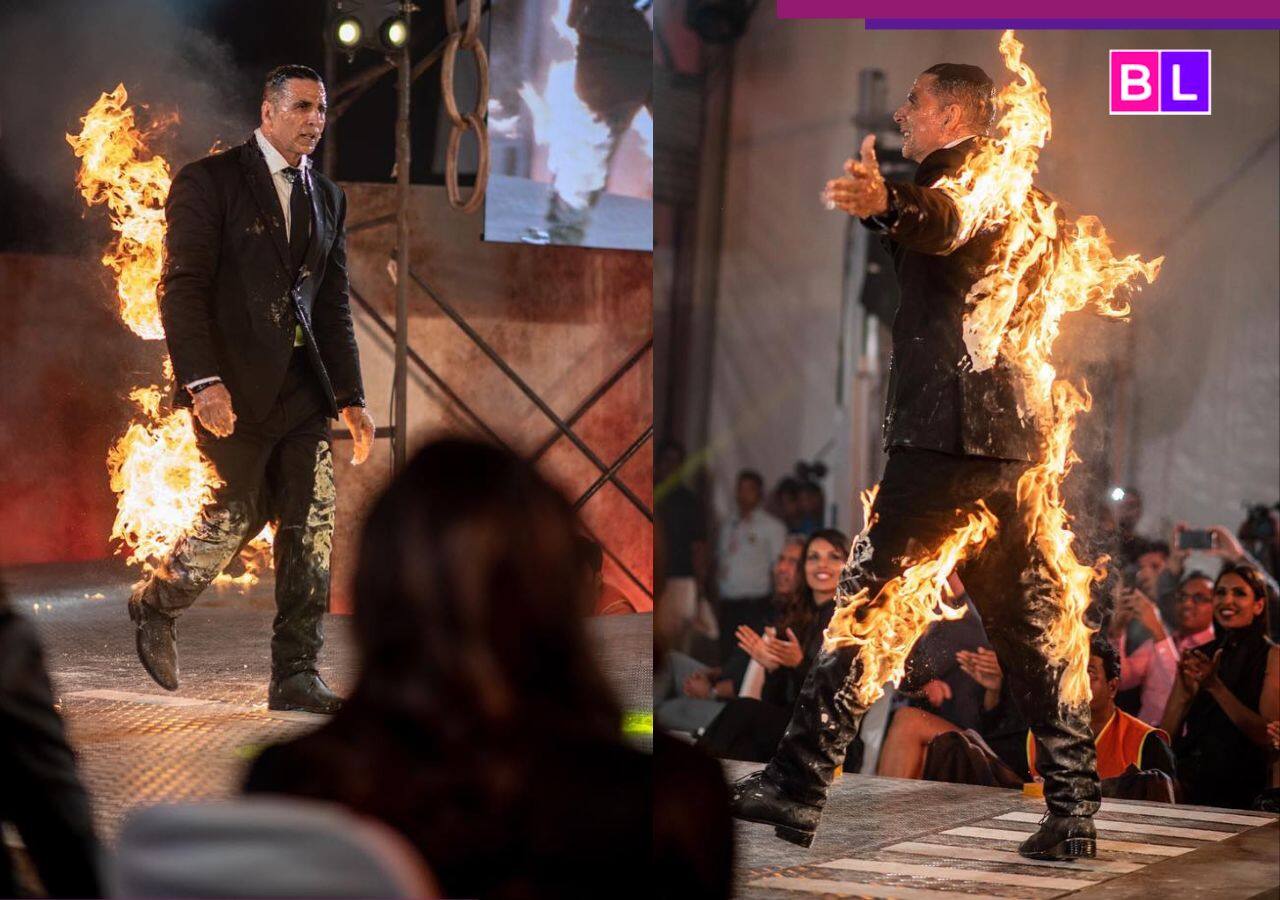 Akshay Kumar Performs Fire Stunt; 'Hera Pheri 3' Upcoming
