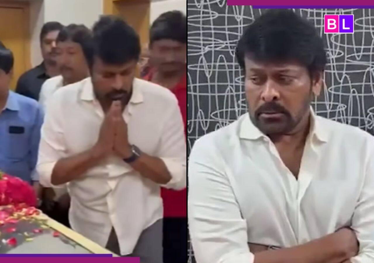 Kota Srinivasa Rao funeral: Chiranjeevi looks devastated, pays his emotional tribute to the legend; VIDEO