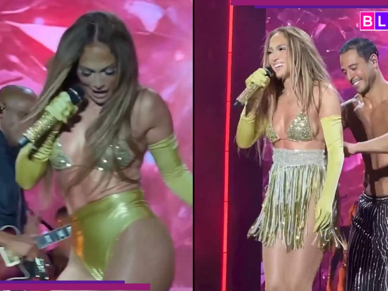Jennifer Lopez suffers major onstage wardrobe malfunction after..., fans hail her for handling it with...