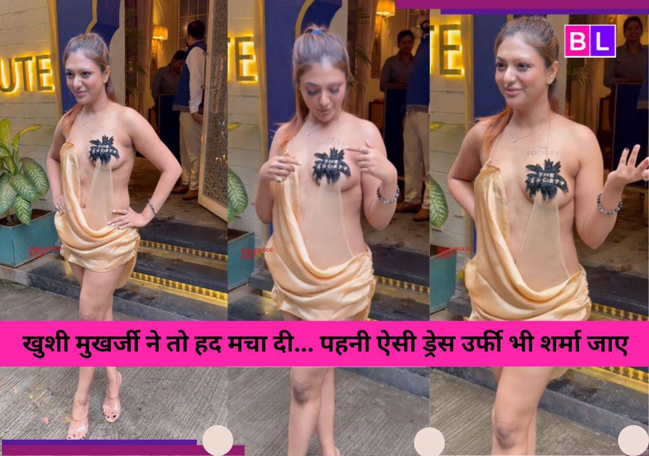 Khushi Mukherjee's Bold Dress Sparks Controversy