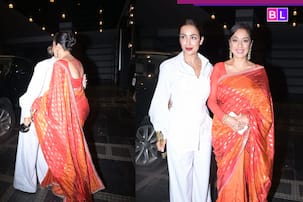 Malaika Arora shares a warm hug with Rupali Ganguly at an awards show, Anupamaa star poses with...