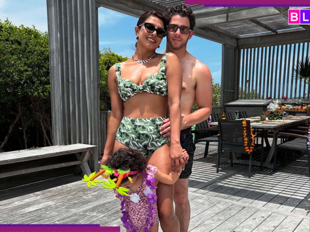 entertainment Nick Jonas July photo dump with Priyanka Chopra and baby Malti, breaks internet