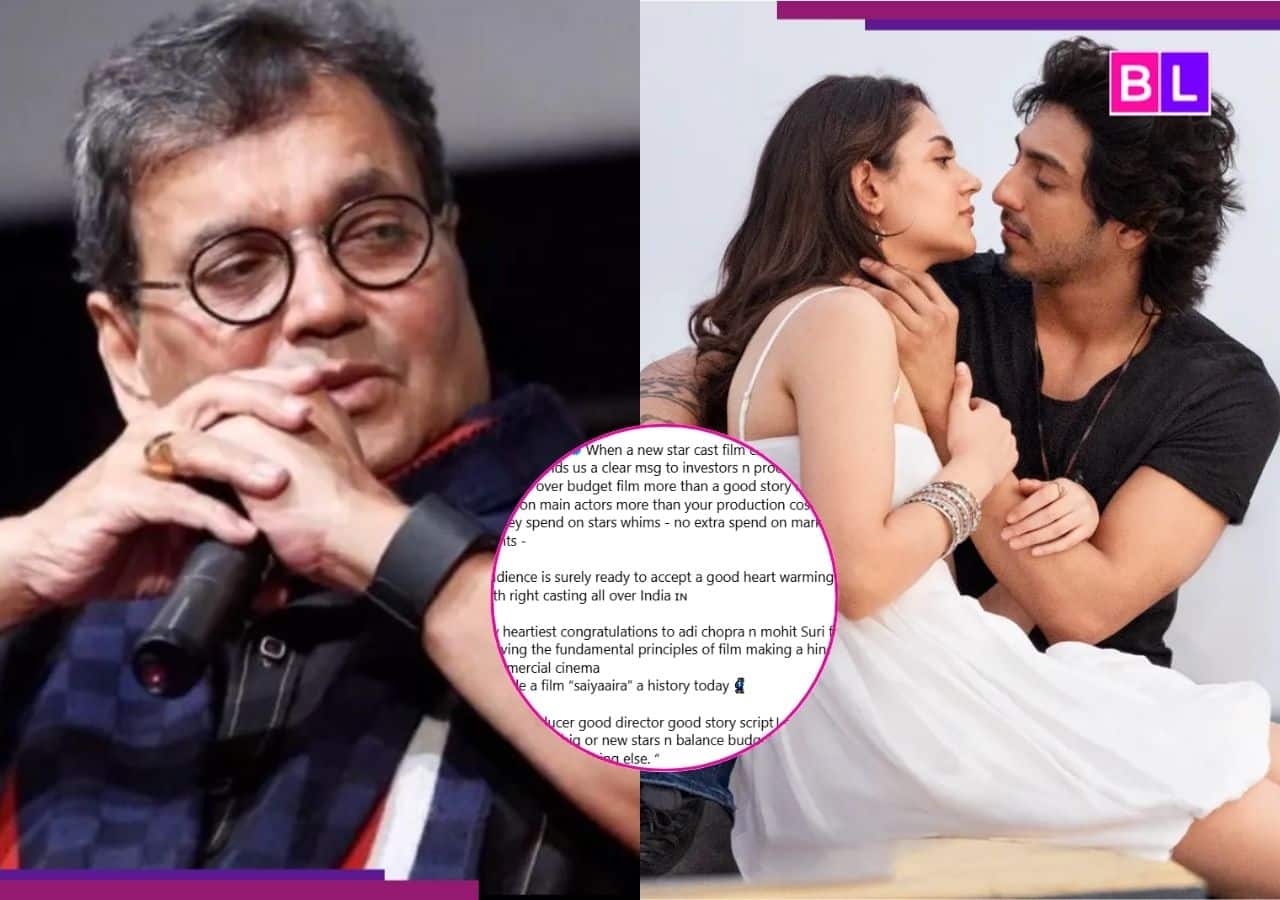 Subhash Ghai Praises Debut Film 'Saiyaara'