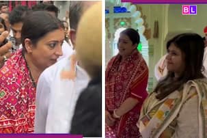 Kyunki Saas Bhi Kabhi Bahu Thi 2: Smriti Irani and Ektaa Kapoor visit Shreenathji in Rajasthan ahead of the launch