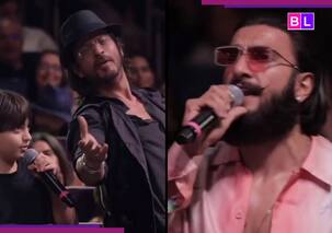 Anant Ambani-Radhika wedding bash: SRK, son AbRam's antakshri face-off with Ranveer Singh steal the show; unseen video breaks the internet