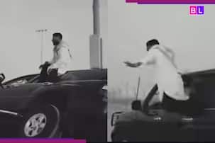 Rapper Emiway Bantai’s stunt for new track ends in disaster as he falls out of..., the cameraman quickly... [Watch viral video]