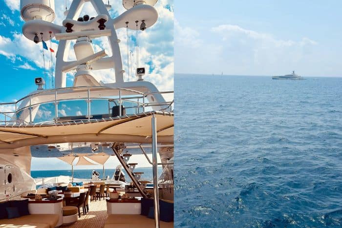 लुक के साथ दिखाया समंदर का नजारा