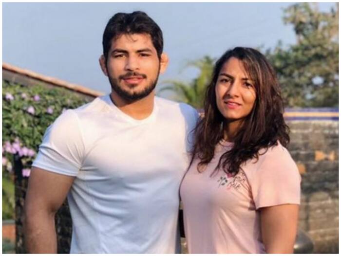 Geeta Phogat and Pawan Kumar