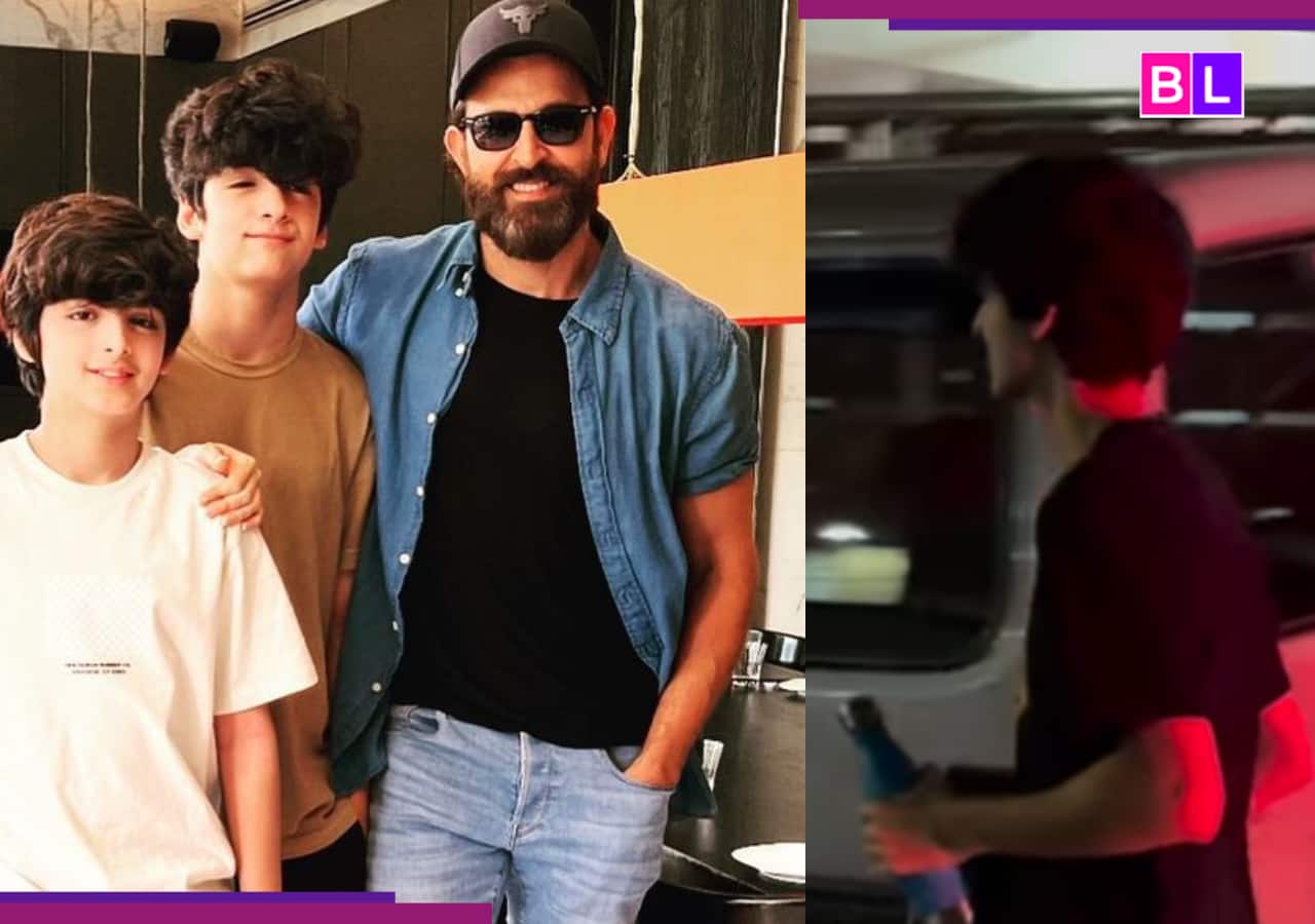 'This is harassment...': Angry fans slam paps for running behind Hrithik Roshan's 17-year-old son Hridaan