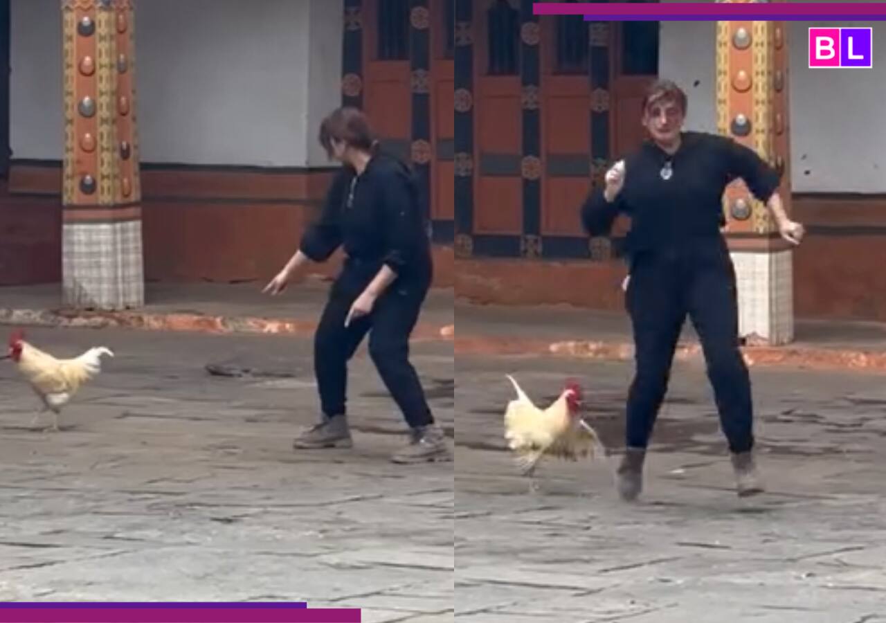 Huma Qureshi's Hilarious Rooster Chase Goes Viral