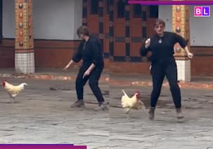 मुर्गे संग मजाक करना Huma Qureshi को पड़ गया भारी, दौड़ा-दौड़ाकर किया एक्ट्रेस का बुरा हाल