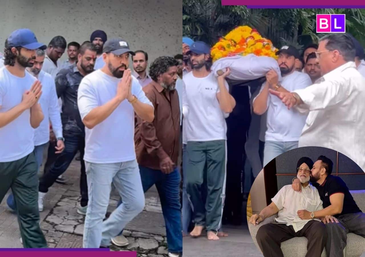 Salman Khan Attends Shera's Father's Funeral