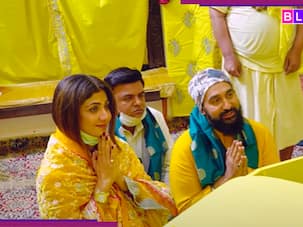 Shilpa Shetty's husband Raj Kundra makes kidney donation offer to Premanand Maharaj in Vrindavan visit