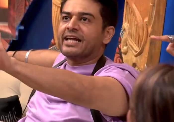 Nehal vs Gaurav fight over dal