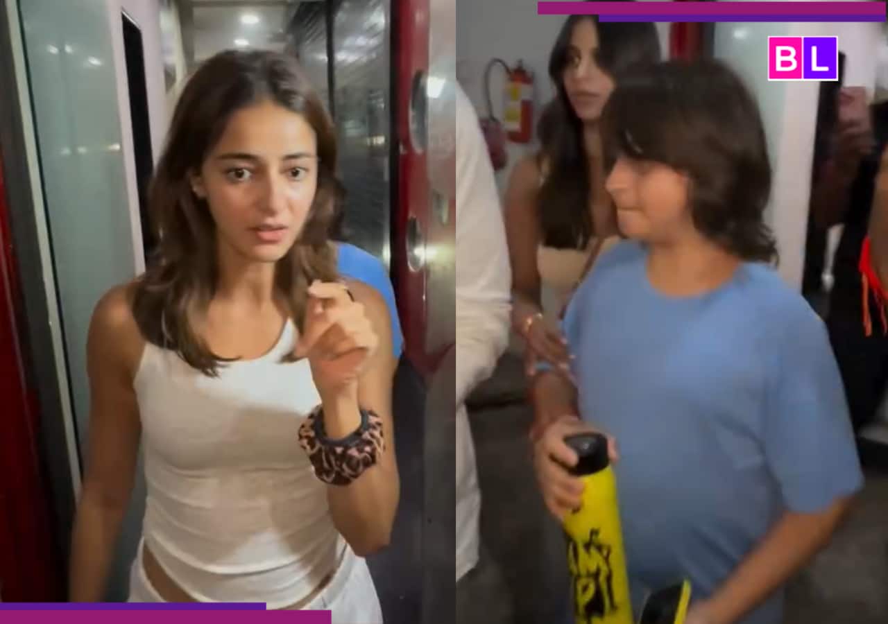 Ananya Panday and Suhana Khan Spotted in Mumbai with AbRam