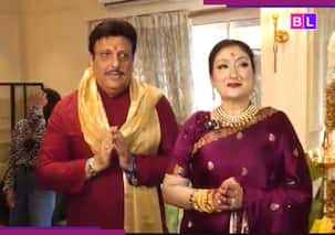 Govinda, Sunita Ahuja welcome Ganpati Bappa home amid divorce rumours, star says 'Aap mujhe kabhi kisi stree...' [Watch viral video]