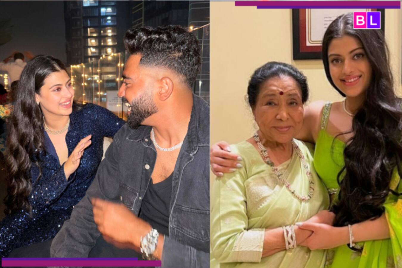 entertainment Zanai Bhosle ties rakhi to Mohammed Siraj, puts an end to dating rumours