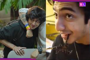 Saiyaara star Ahaan Panday gorges on fried Scorpions in viral video and fans just can’t...