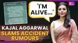 Kajal Aggarwal breaks silence on fake accident reports, Fans breathe sigh of relief [Watch]