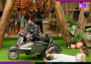 Bigg Boss 19: Nehal Chudasama slips and falls after making harsh comments against Abhishek Bajaj, netizens say, 'If instant karma...'