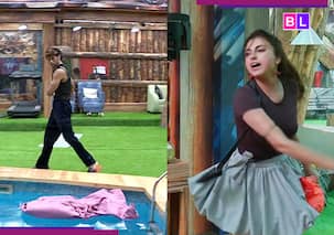 Bigg Boss 19: Furious Baseer Ali throws Farrhana Bhatt's blanket in swimming pool, actress hits him with...[Watch video]