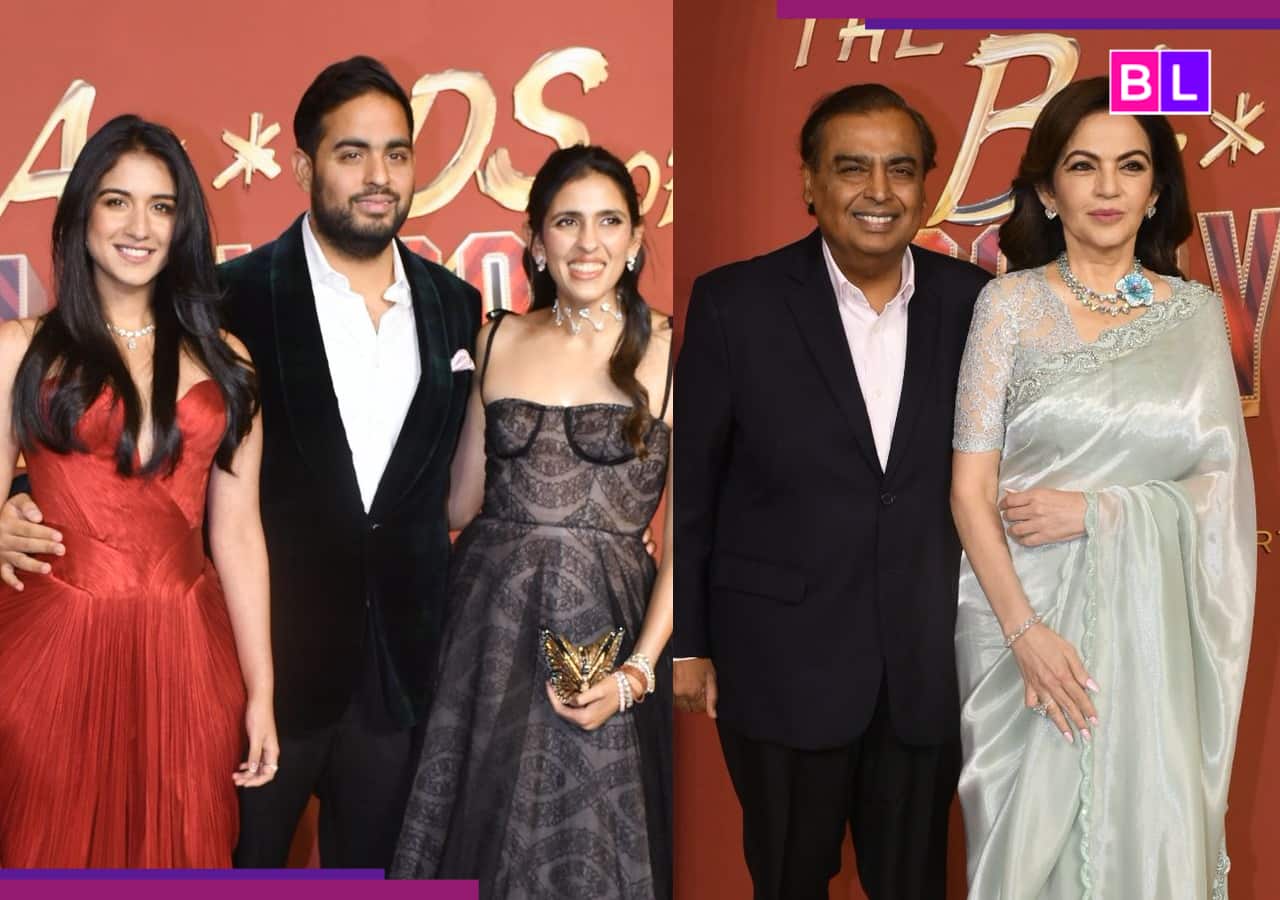 The Ba***ds of Bollywood premiere: Nita Ambani looks drop dead gorgeous in icy green saree, bahus Shloka Ambani, Radhika Merchant stun in….