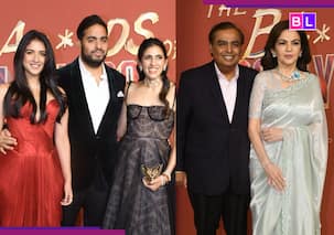 The Ba***ds of Bollywood premiere: Nita Ambani looks drop dead gorgeous in icy green saree, bahus Shloka Ambani, Radhika Merchant stun in….