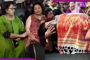 Zubeen Garg’s wife Garima breaks down at Guwahati airport as his mortal remains arrive