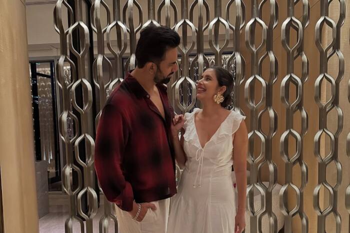 Charu's stunning date look