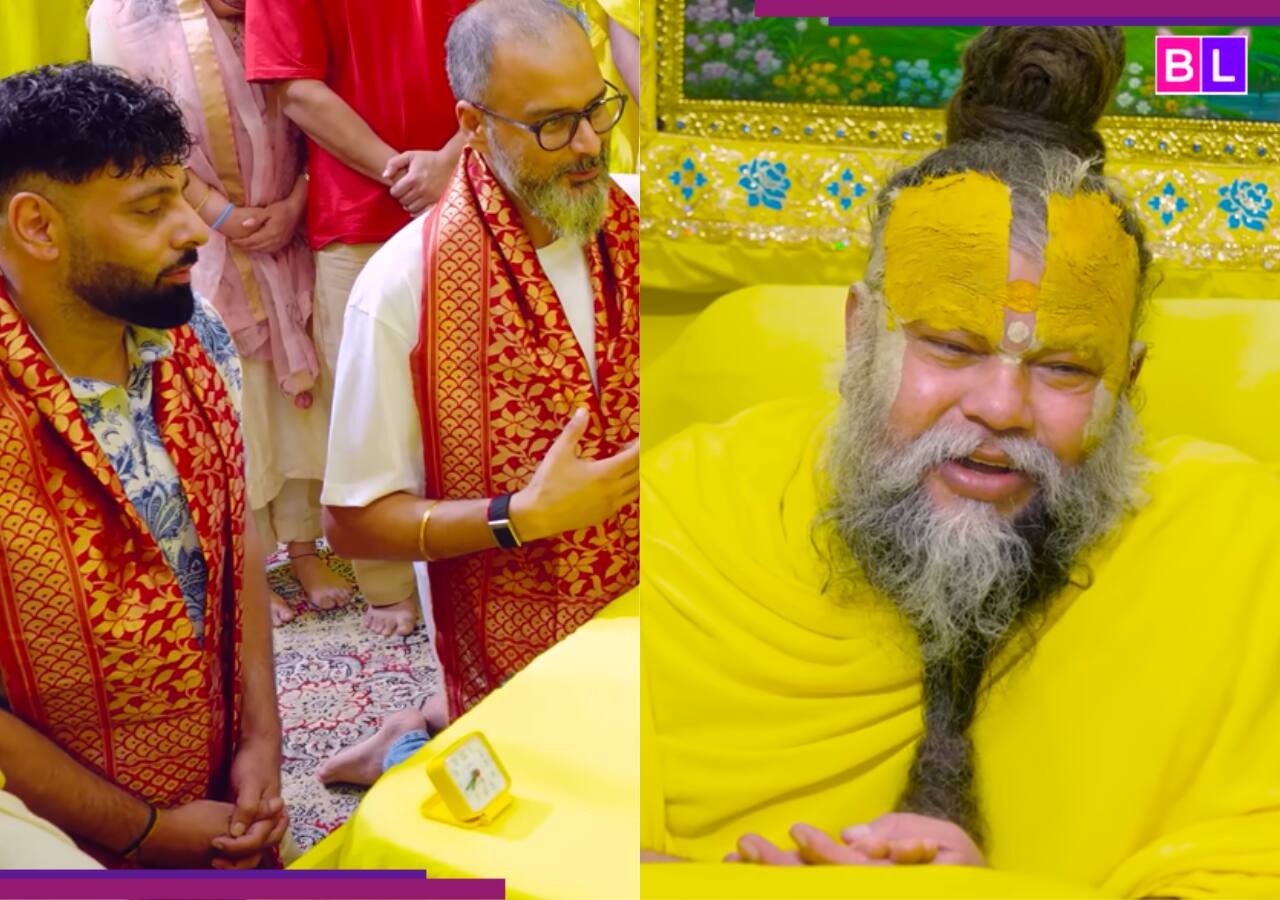 Badshah Visits Premanand Maharaj Ashram, Asks Spiritual Questions