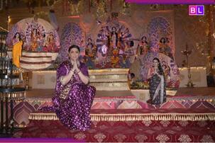 Kyunki Saas Bhi Kabhi Bahu Thi का ड्रामा भुलाकर दुर्गा पंडाल पहुंची 'तुलसी', मां से की ये आराधना