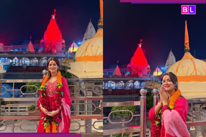 Avneet Kaur celebrates 24th birthday by..., visits Mahakal Temple in Ujjain to...