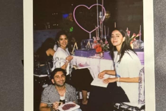 entertainment Ananya Panday at Radhika’s birthday