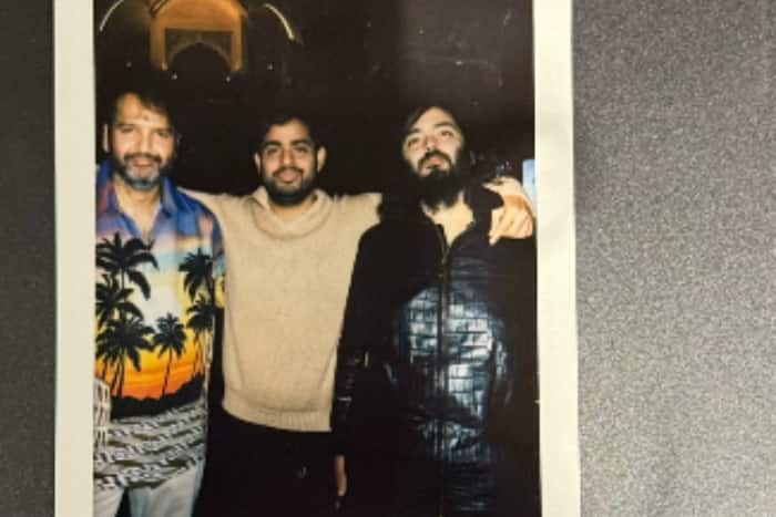entertainment Anant Ambani with brother and brother-in-law