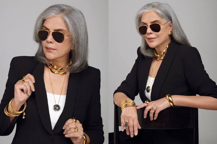 entertainment Zeenat Aman's balanced diet