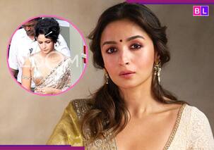 Love And War के सेट पर पटाखा बनकर पहुंची Alia Bhatt, लीक हुआ लुक, देखकर याद आया 90s का दौर
