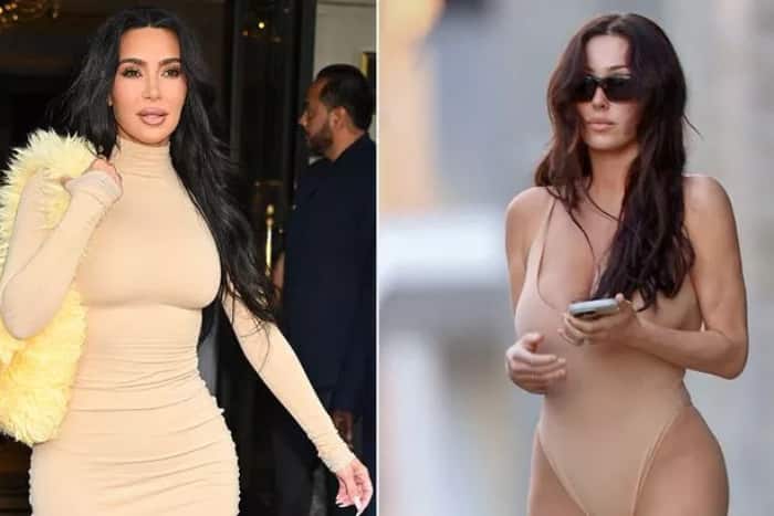 What is the new look of Kim Kardashian Kardashian?