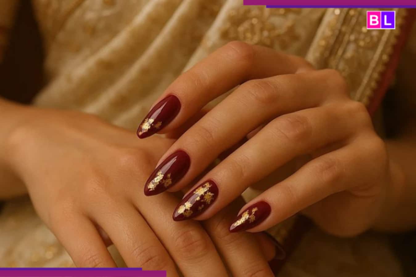 Karwa Chauth 2025: 6 JAWDROPPING Nail art styles that will make your Karwa Chauth look just PERFECT