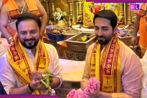 Ayushmann Khurrana VISITS Siddhivinayak Temple after...