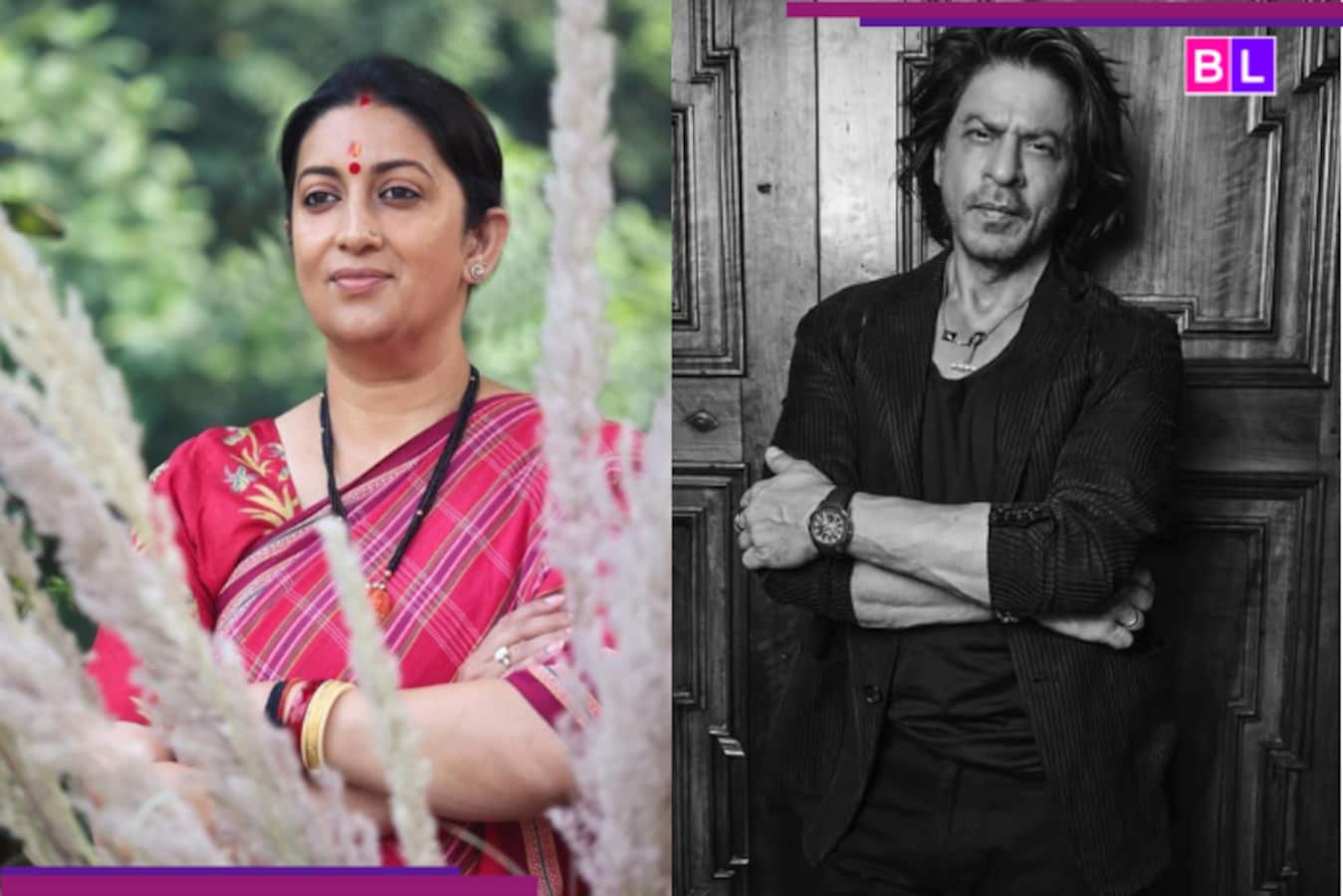 Las sonrientes sugerencias de boda de Smiti Irani Shah Rukh Khan y recuerdan los recuerdos de Bollywood temprano