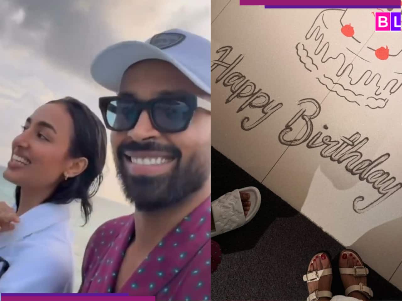 Hardik Pandya celebrates birthday with 24-year-old girlfriend Mahieka Sharma in...; gets COSY as they hold...