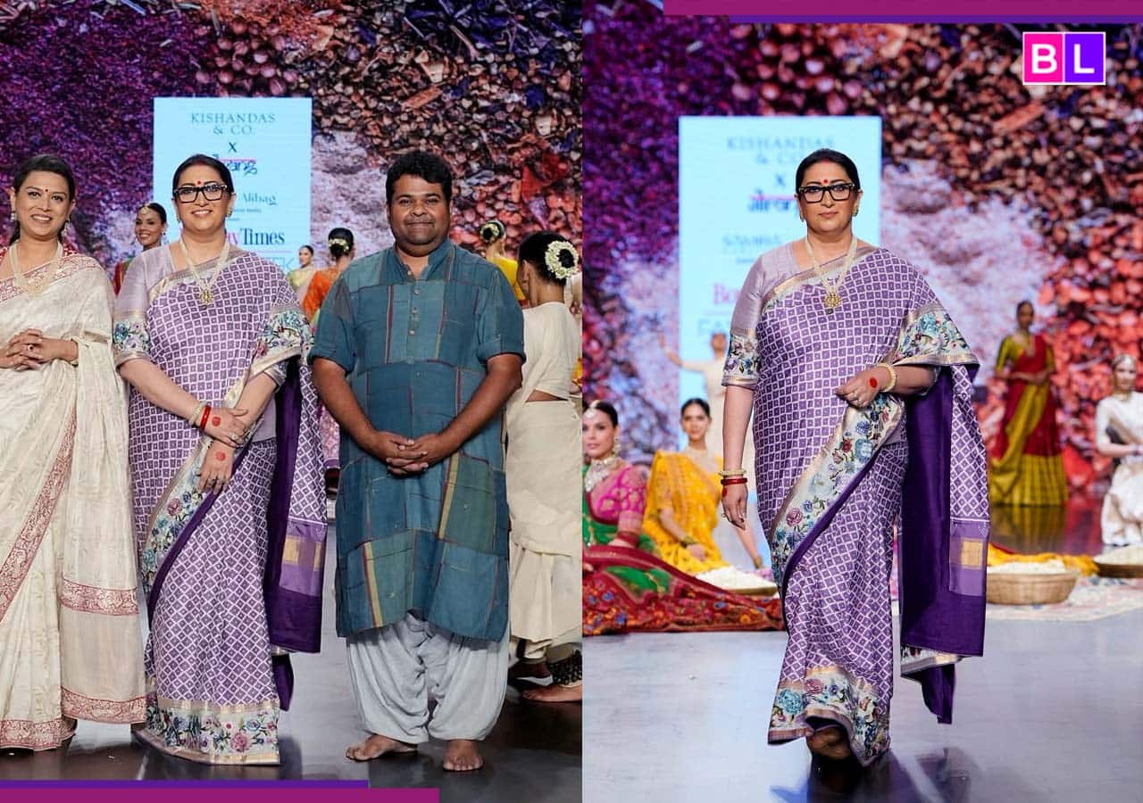 Smriti Irani Returns to Ramp Walk for Fashion Week