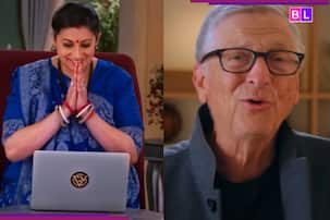 Smriti Irani's VIRAL video with Bill Gates speaking Hindi leaves fans...; netizens want Donald Trump, Vladimir Putin to...