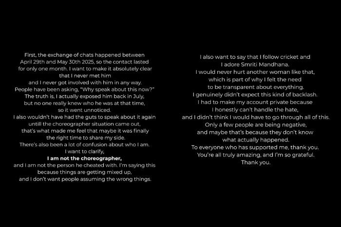 Mary D’Costa clears her name