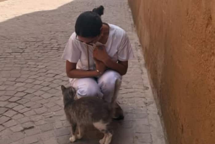 Her fight with Sajid Khan