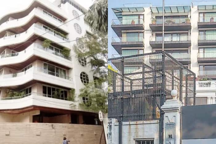 In between Mannat and Galaxy Apartments is…